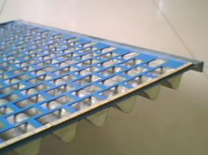 Buy cheap Stainless Steel/Plastic Flat Mesh Shale Shaker Screen/Resistant to abrasion, erosion and temperature. product