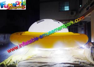China Advertising Inflatables UFO Helium Balloon With LED Lighting Decoration on sale