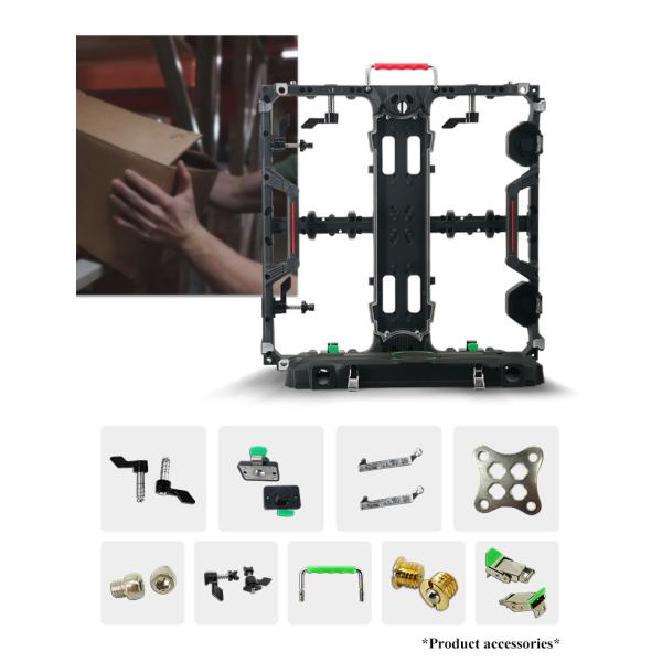 Lifespan hours 100000 P3.91 Indoor Rental LED Display for Stage Image HD Screen
