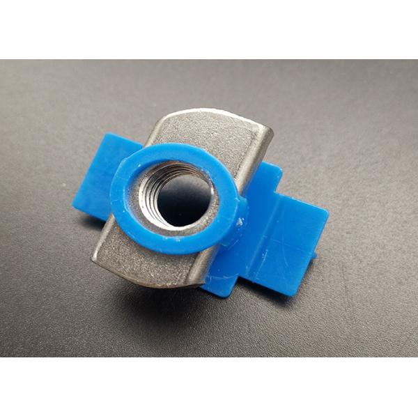 Carbon Steel Channel Solar Nut with Plastic Wing