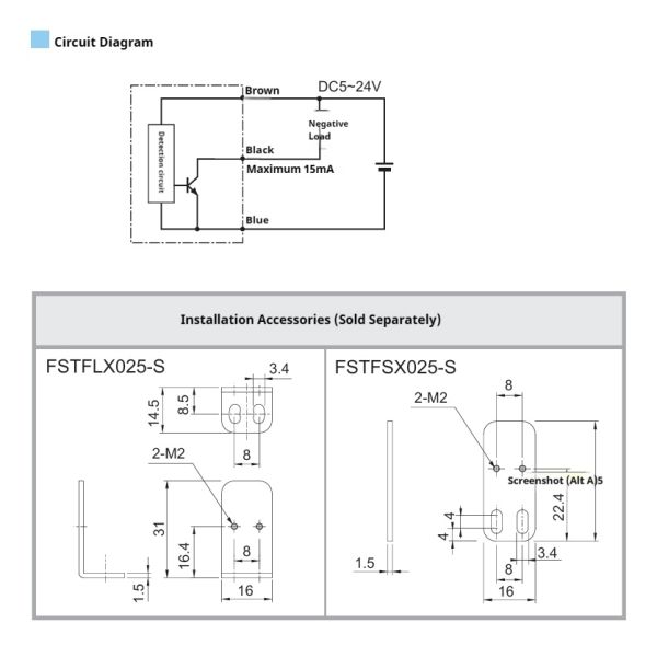 IP65 Industrial Automation 5v DC Proximity Sensor Upward Detection Magnetic Encoder with 3 Core Wires ZPS004