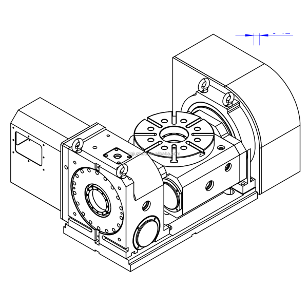 Worm Gear 4 Axis Rotary Table Tailstock For CNC Router Engraver Milling Machine