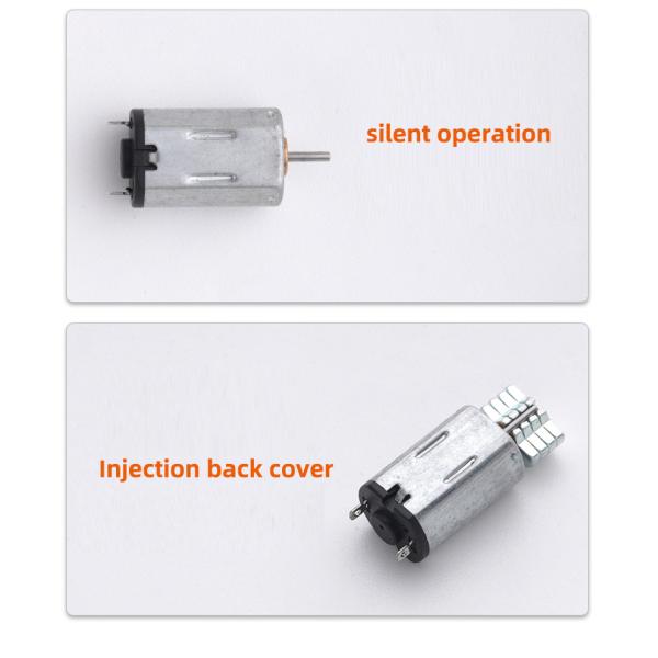 Farad Customization Durable Plastic Gearbox Mini Micro Brushed Dc Motor For Smart Lock Door