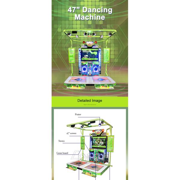 47" 3D Motion Sensing Arcade Racing Game Machine For Supermarket