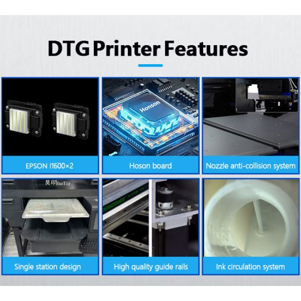 High Resolution DTG T Shirt Printing Machine For Custom Apparel Shops