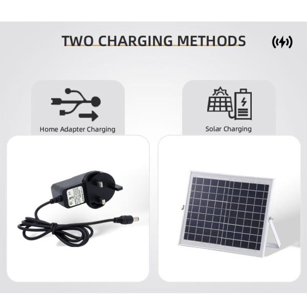 Noiseless Solar Attic Exhaust Fan 15W Camping Eco Friendly Patios Gardens