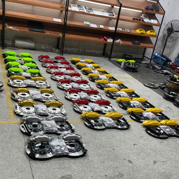 ODM Purple BMW Car Brake Calipers Piston Front Brake Pad ISO 380X36MM