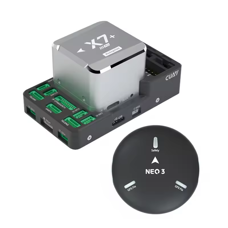 CUAV X7+ Pro Mini GPS Compatible Autopilot Flight Controller Pixhawk 4 1.12.3 UAV Remote Control Accessories NEO3 Drone