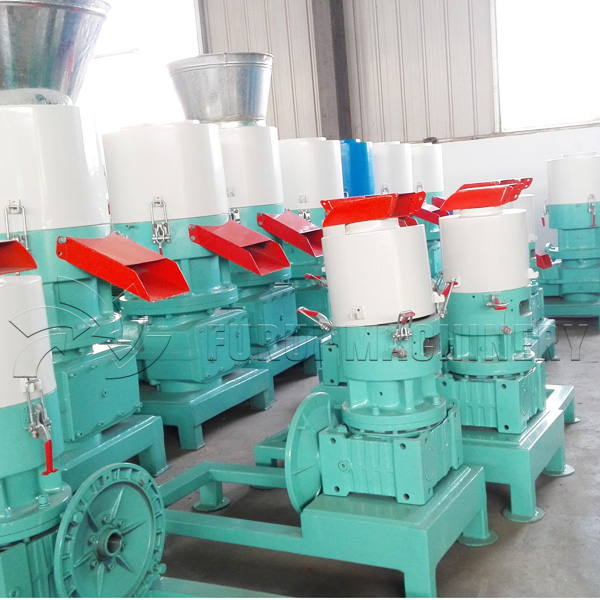 Extruder Wood Pellet Processing Equipment Flat Die Type European Standard