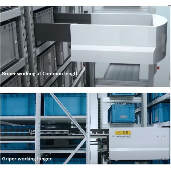 3.5m Shelves Automated Warehousing System CTU Robot Load / Unload Speed 25 - 30 Cartons/Hour