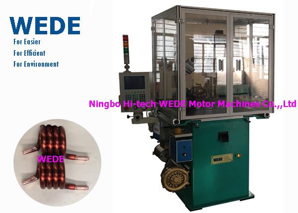 Quality Max 4mm Round Wire Coil Winding Machine With 3 Axis Servo Motor Flat Wire for sale