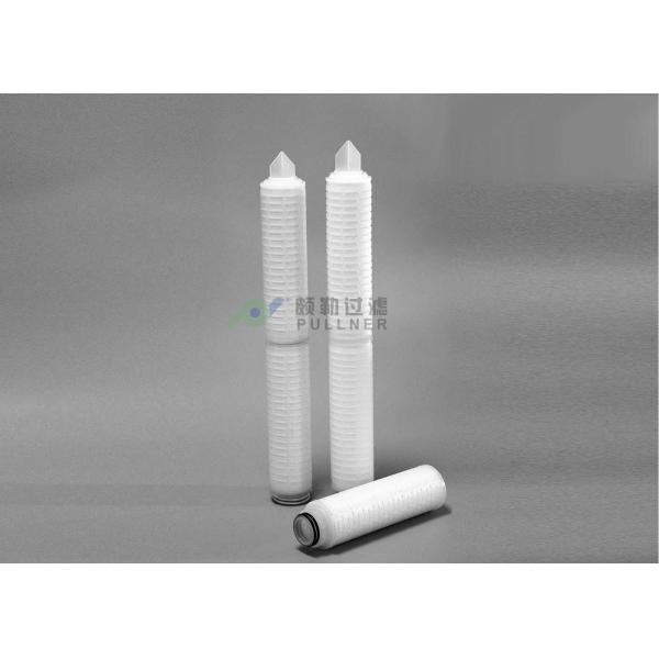 10" Microelectronics Pleated Membrane Filter Cartridge 0.4 - 0.7m2 Filtration Area