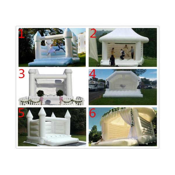 Large Fantastic Inflatable Bounce House For Wedding Couples Easy Setup