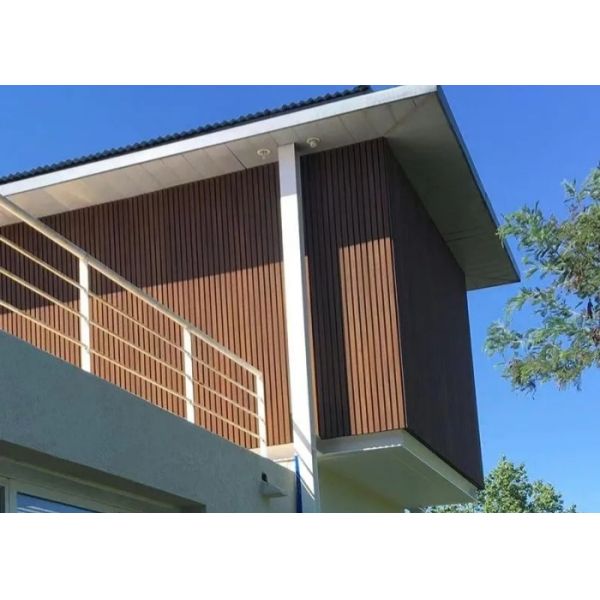 ASA Co Extruded Heavy Duty WPC Exterior Wall Cladding 171*14mm