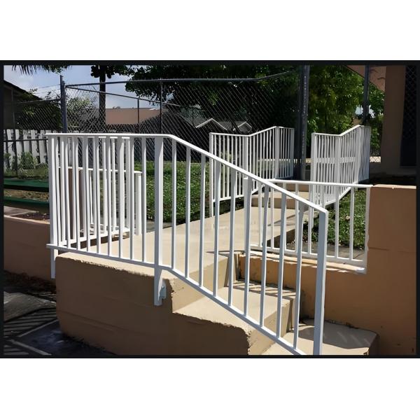 Customizable Zinc Steel Railing - Modern Galvanized Security Fence
