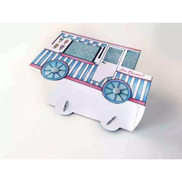 House Shape Paper Sweet Box Cookie Packing With Customized Printing