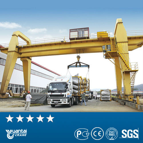 Yuantai large capacity MG double girder gantry crane with hook cap