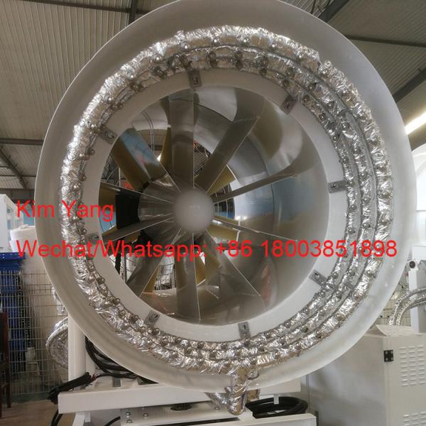 BS-M06 stainless steel dust particles control sprayer cannon machine