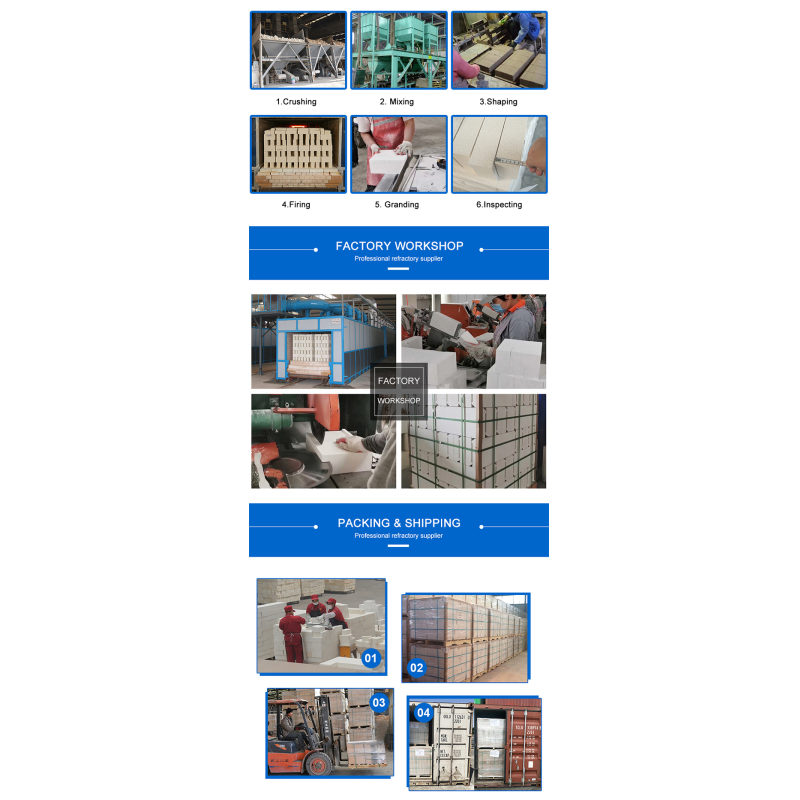 Lightweight Mullite Refractory Bricks Industrial Kiln High Temperature Insulation Bricks
