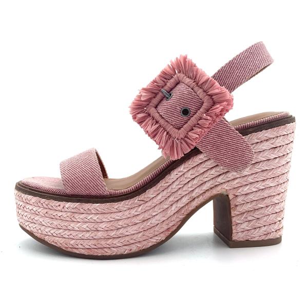 Women Canvas Espadrille Footwear With Cotton Lining Material
