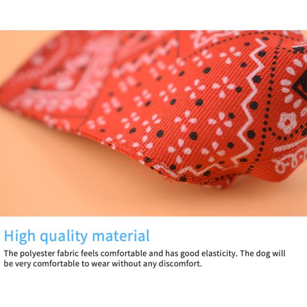 Double Layer Dog Neck Scarf Holiday Dog Bandanas Fashion Style