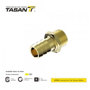 China Abrasion Resistance Brass Hose Tap Connector ISO228 Thread 65M on sale