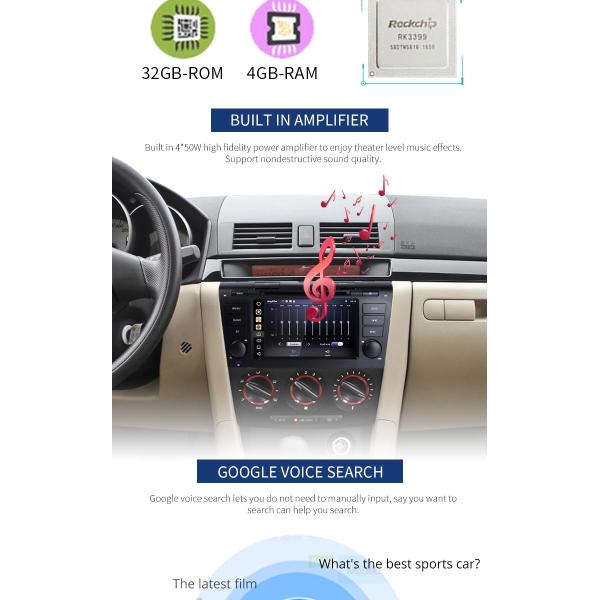 BT WIFI Stereo Radio Car Stereo With Gps Dvd Player , 8 Core HD Car Dvd Player