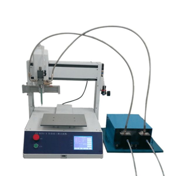 3-axis AB Epoxy Automatic Glue Spraying Machine Electrically Driven Auto Mixing System for Bottle Domng