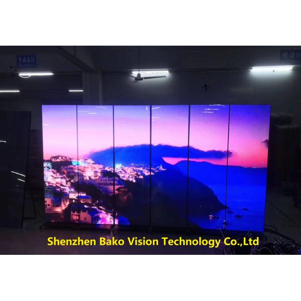 Ultra Slim Indoor Full Color Led Display Digital Poster Novastar Receiver Card