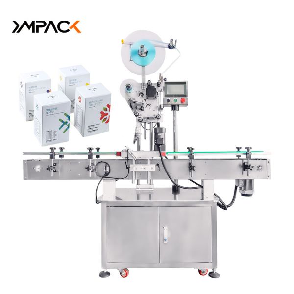 YIMUPACK Bottle Desktop Labeler Applicator Adhesive Sticker Labeling Machine