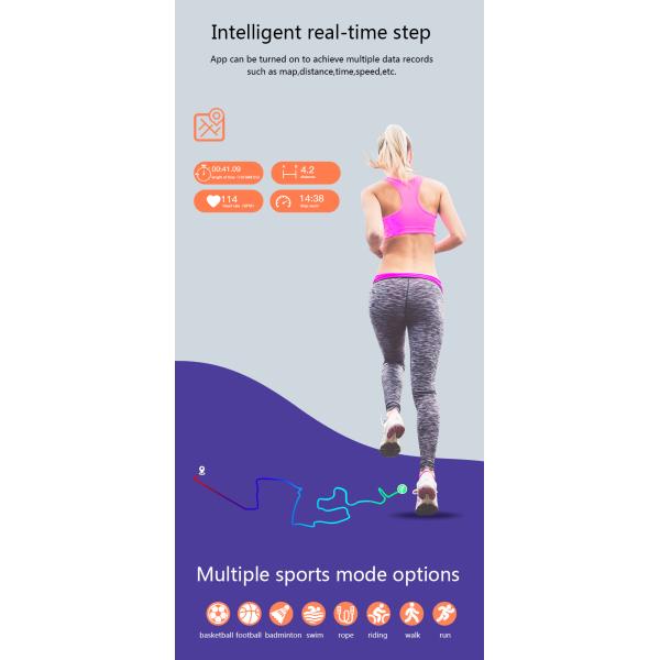 Smartwatch Real Heart Rate Hw12 Hw22 Hi Watch Hiwatch Dropshipping Sports Bracelet