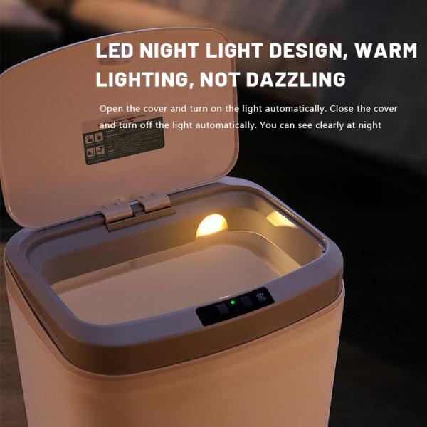 13.2 l Smart Sensor Trash Can Electronic Automatic Househ Motion Sensor Trash Can Feidash Touchless Trash Ca