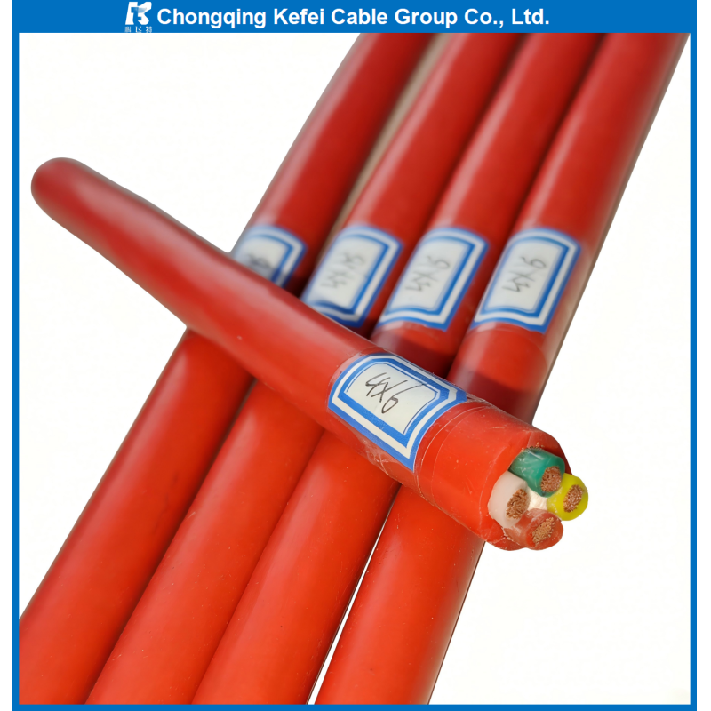 High Temperature Resistant Ultra Soft Silicone Rubber Cable with Customized Size for Industrial Applications