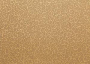 Buy cheap Lounge room Contemporary Wall Coverings , Crack Foaming Silk Solid Color Removable Wallpaper product