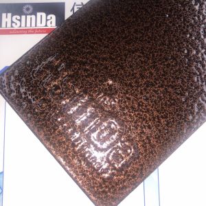 Hsinda Electrostatic Epoxy Polyester Hammer Texture Hammertone Powder Coating