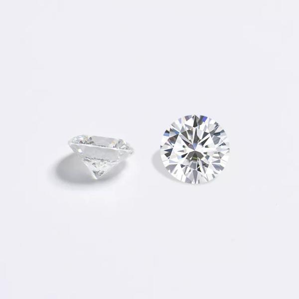 HPHT Round Shaped Loose Lab Grown Diamonds Necklaces Rings Decorations