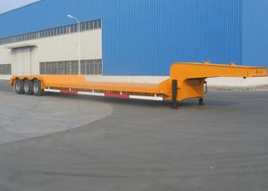 Buy cheap Carbon Steel 16m Gooseneck Low Loader Trailer With Three Axle 50T Capacity product