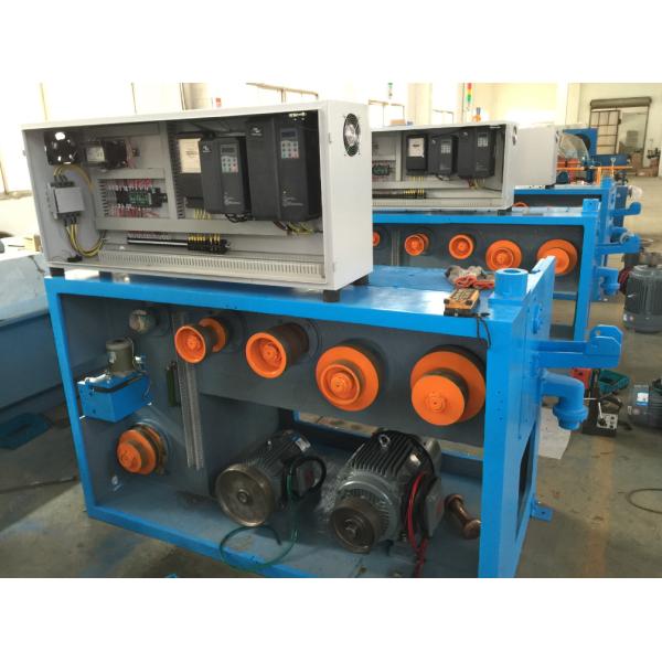 15KW Aluminium Wire Drawing Machine Magnetic Brake Customize Power Source