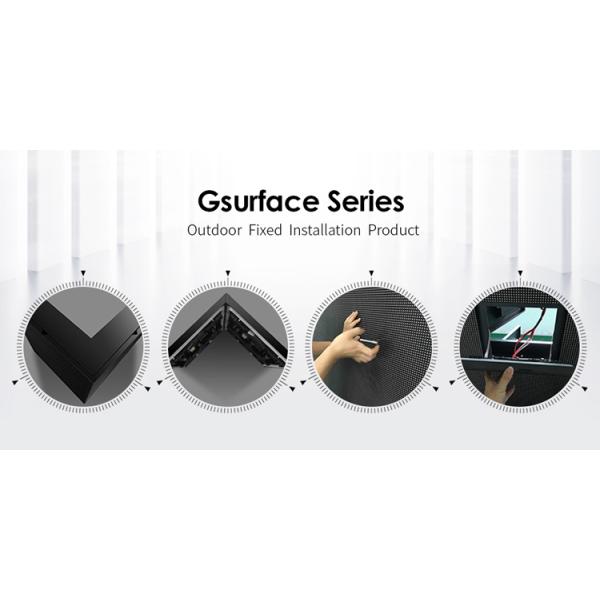 Gsurface P5.95 P10 Front Service Outdoor Fixed Led Display 140/140 View Angle ODM