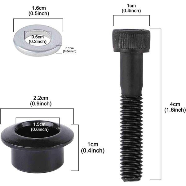 Scooter Fixed Screw Kit Component Accessories Xiaomi M365 Front Fork Electric Scooter Accessories Folding Hook