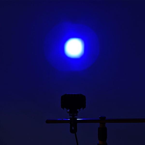 Hot Sell 10W Chromed LED Blue Forklift Spot Safety Light