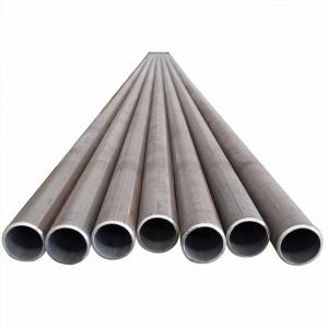 Buy cheap ASTM A53 Black Iron Pipe , Welded Sch40 Steel Pipe For Building Material product