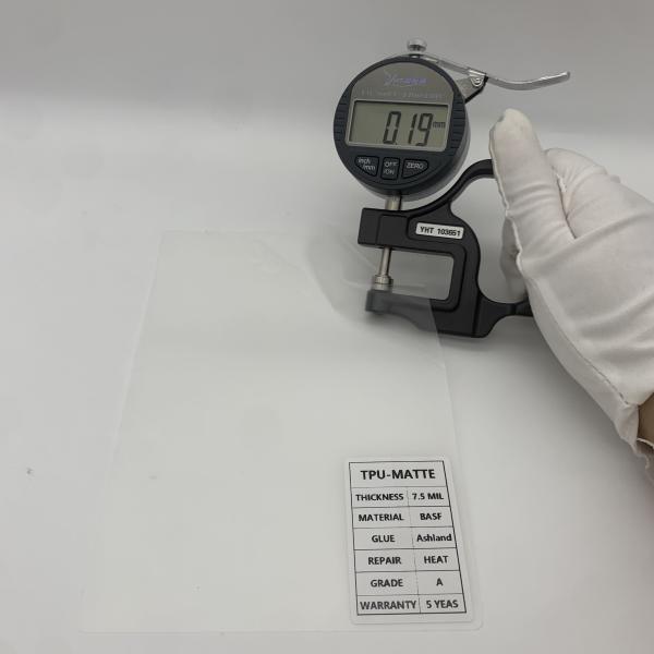 TPU MATTE TPH PPF Film Nano Ceramic Coating Scratch Protection Frosted Matte