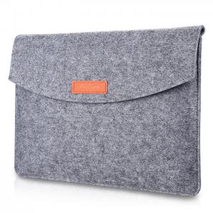China Extra Storage Felt Laptop Sleeves For MacBook Pro MacBook Air HP Dell Lenovo Notebook on sale