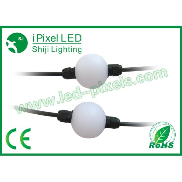 50mm ws2801IC 6pcs SMD5050 DC12V Waterproof & non-waterproof Multicolor LED Pixel Ball
