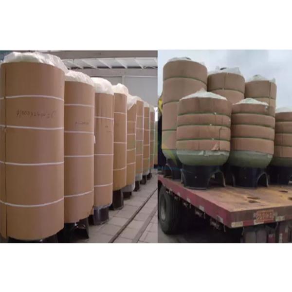 RO FRP Sealed Reverse Osmosis Water Storage Tank 0.25M3 - 200M3 With Blue / Nature White