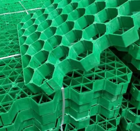 Outdoor Function Honeycomb Paving Grid for High Compressive Strength Driveway Paving
