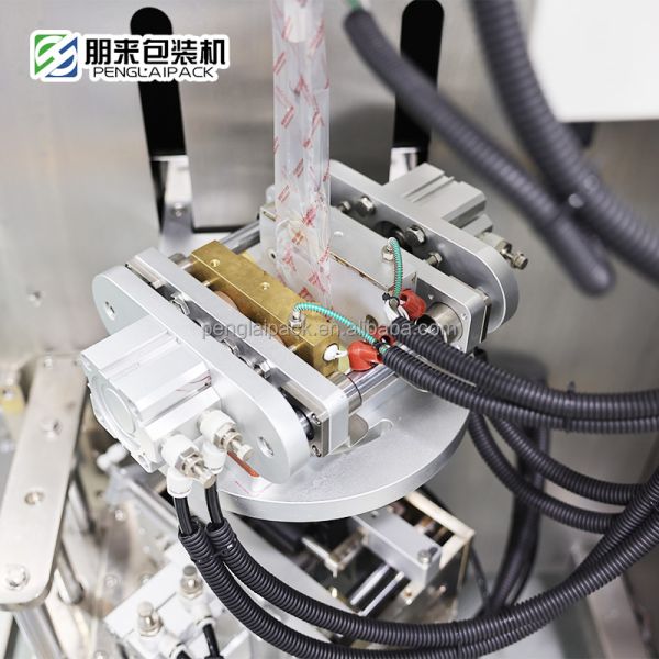 Full Automatic Irregular Sachet Back Side Sealing Sachet Packaging Machine for Energy Gel Liquid Juice Seasoning Sauce