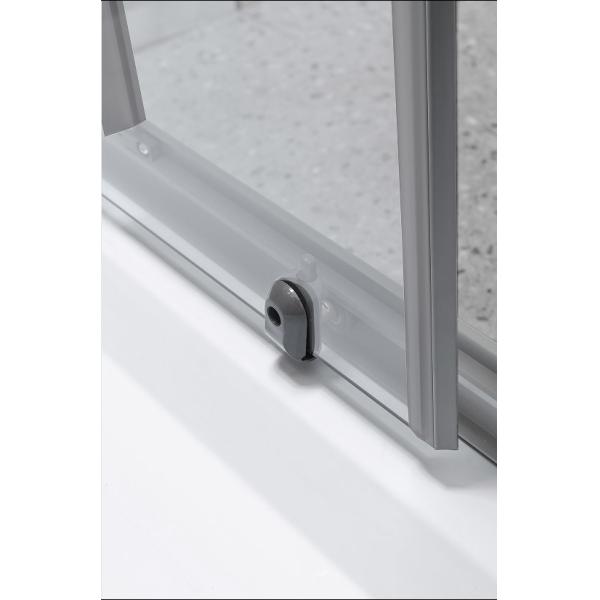 Sliding Opening European Shower Enclosure With Alum Frame