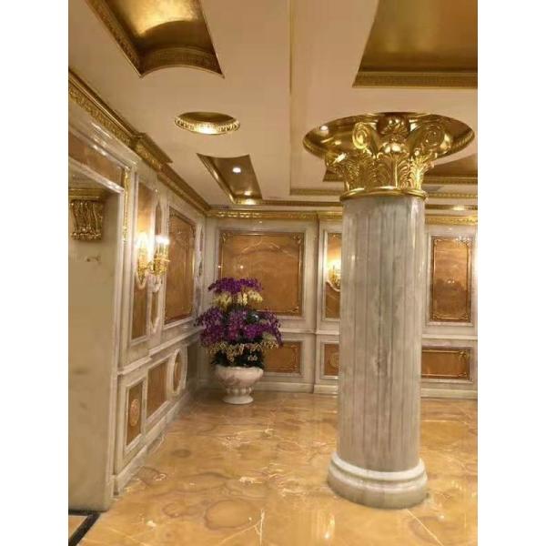 Orange Onyx Tile And Slab Marble Style Tiles For Luxury Building Interior Decoration